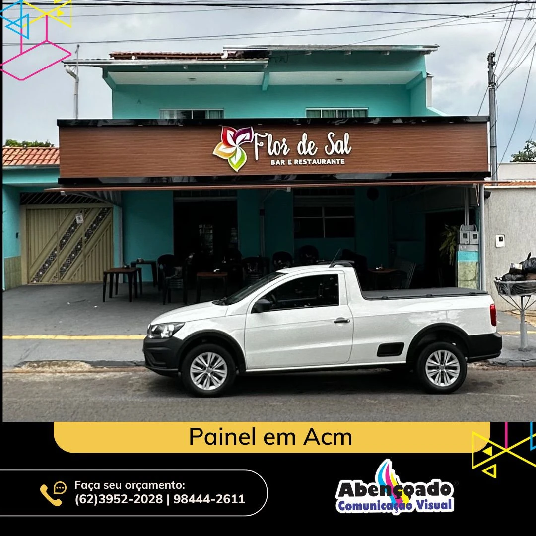 Fachada em acm em Goiânia